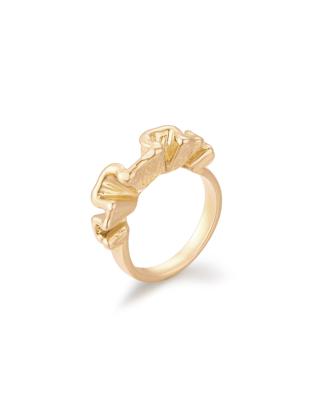 Bague Col a Volants PL-OR 750 3MIC