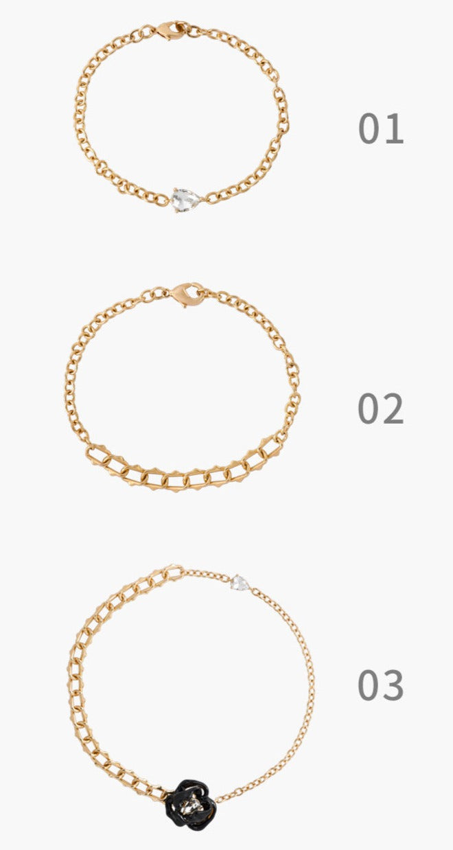 Collier Femme fantaisie qualité Atelier JFB Roses Epineuses