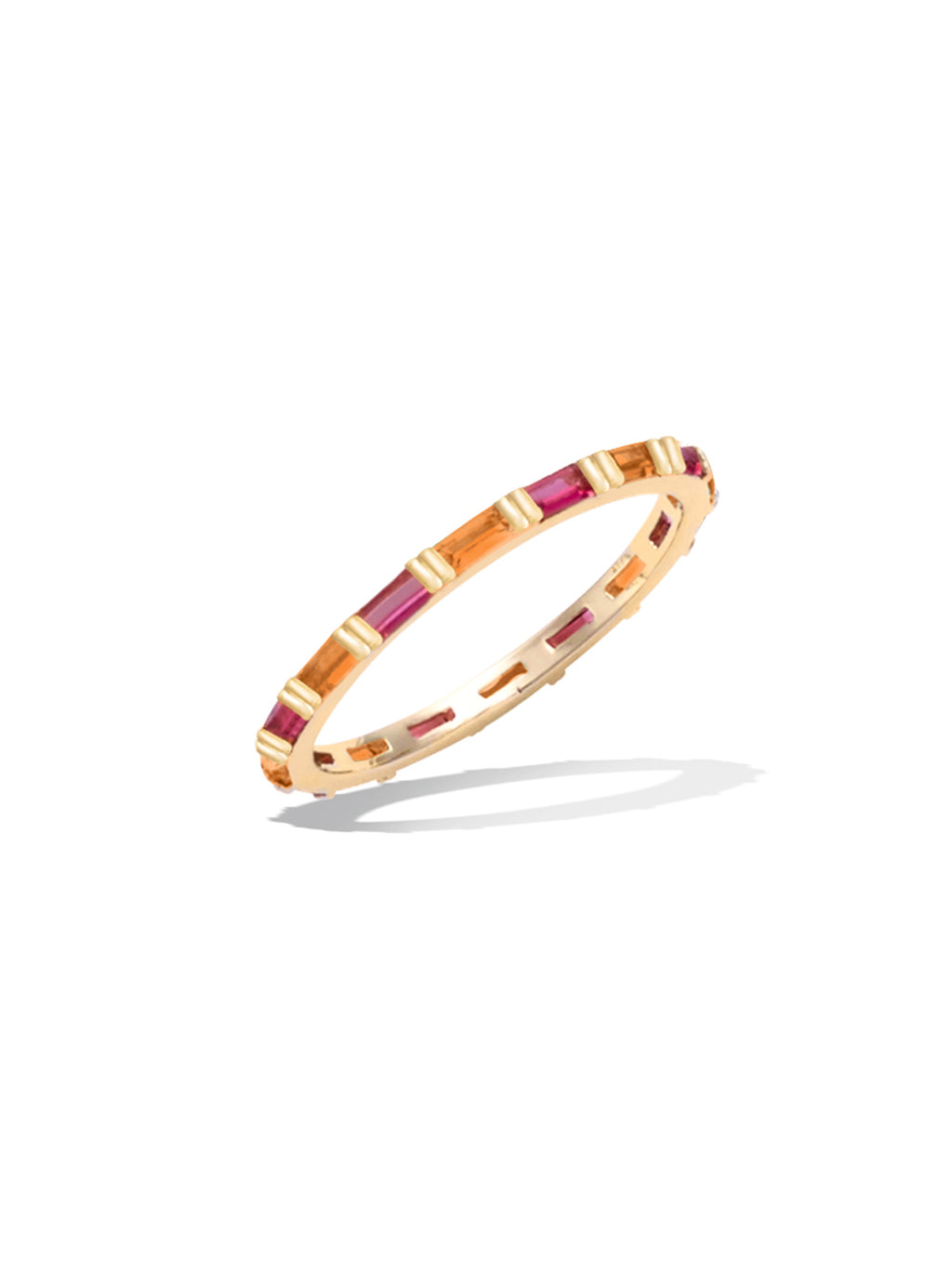 Bague PAVE BI-COLOR PL-OR 750 3MIC