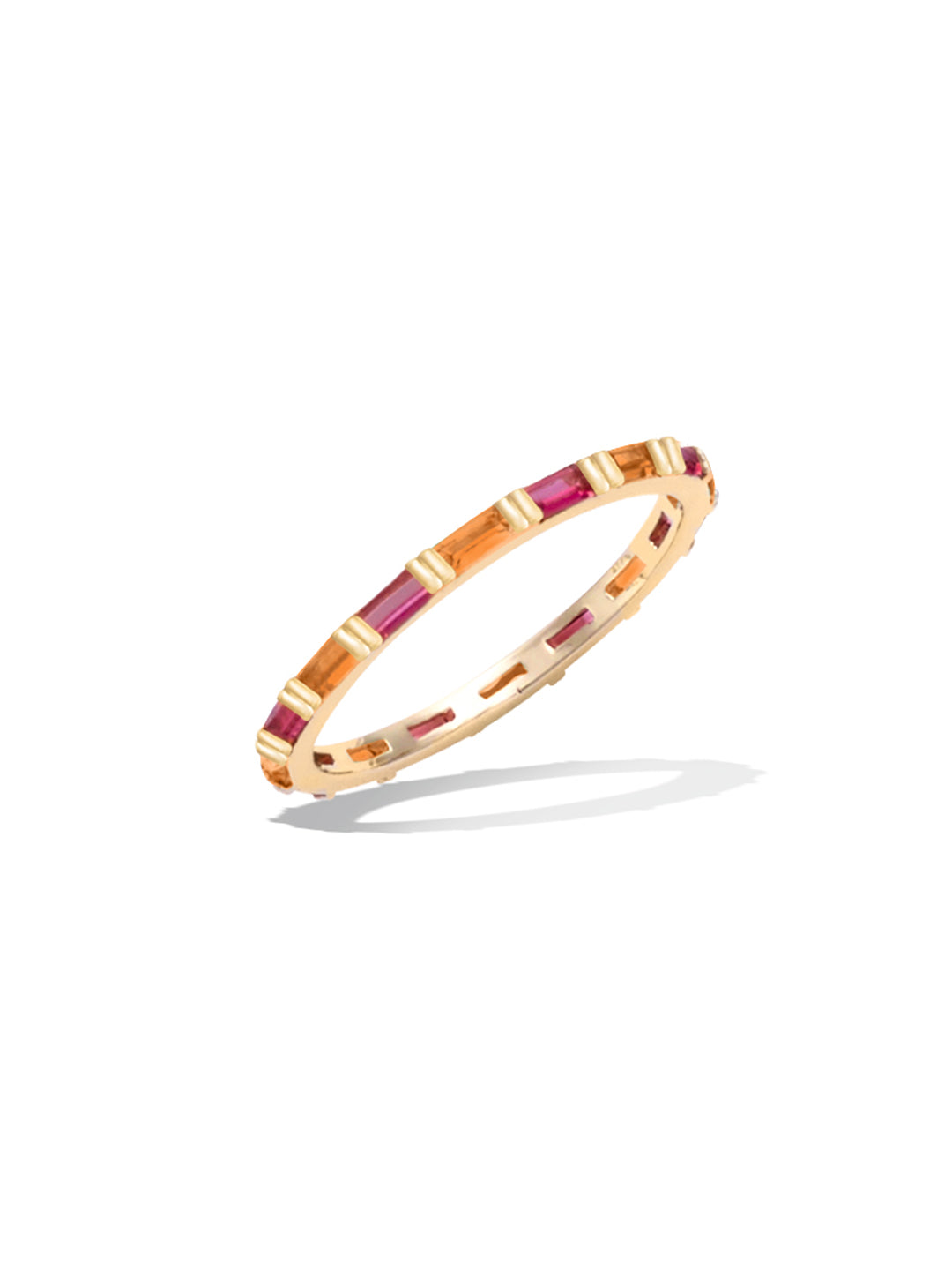 Bague PAVE BI-COLOR PL-OR 750 3MIC
