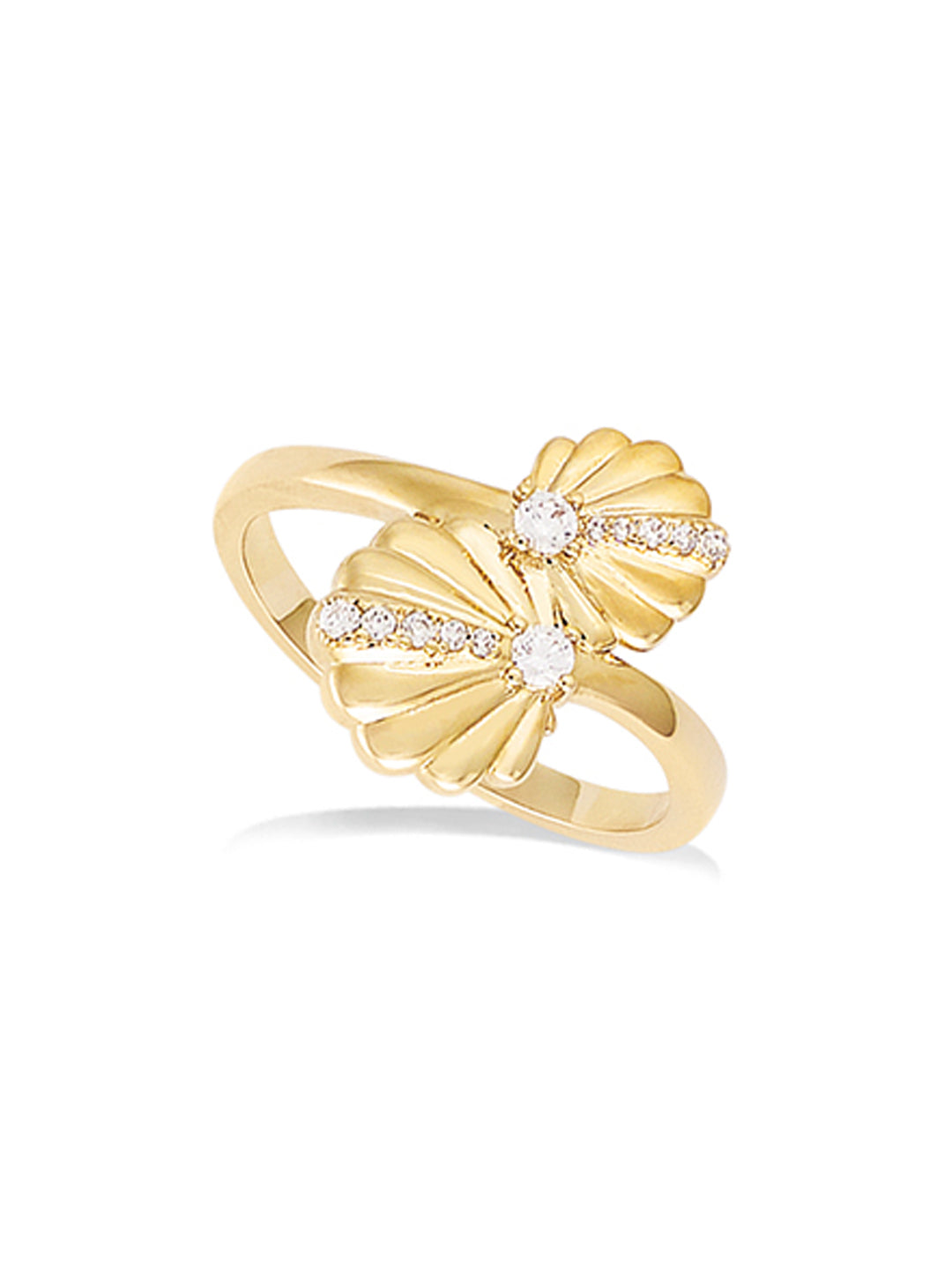 Bague COQUILLAGE PERLE PL-OR 750 3MIC