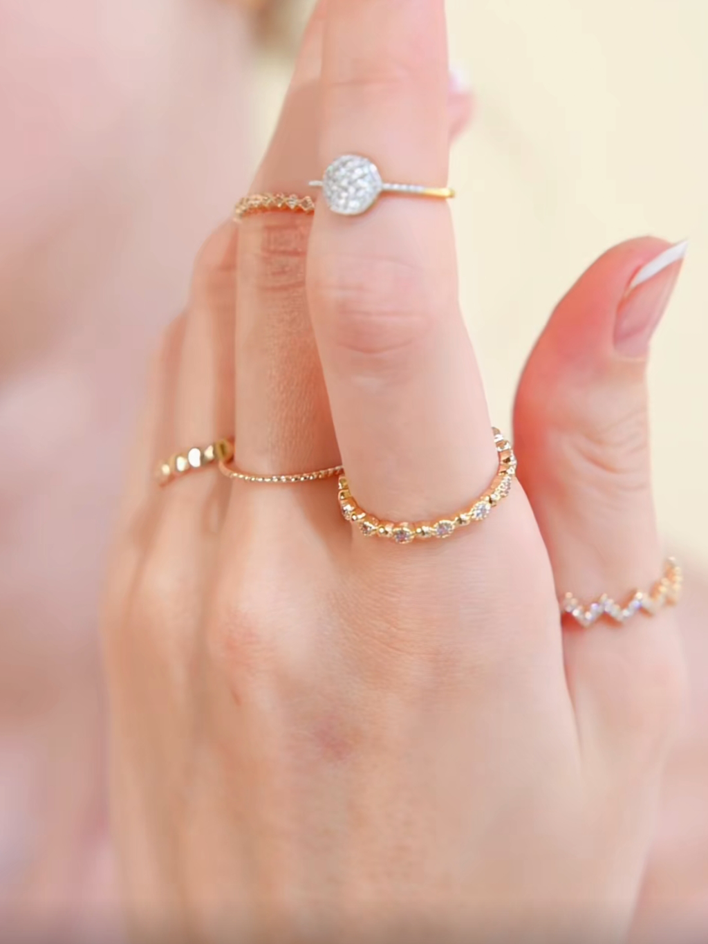 Bague Basic Ring PL-OR 750 3MIC