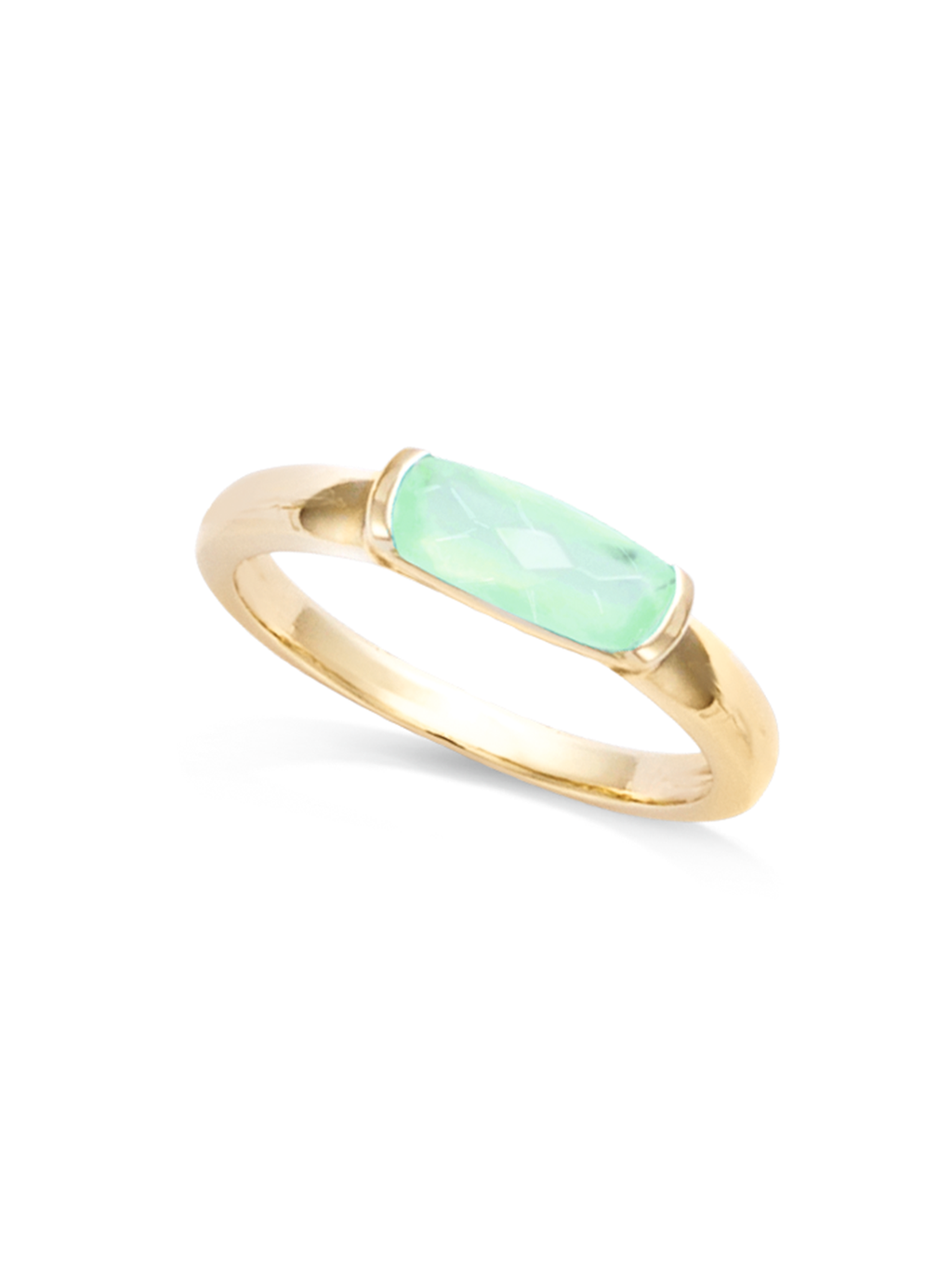 Bague BLEU LAC PL-OR 750 3MIC