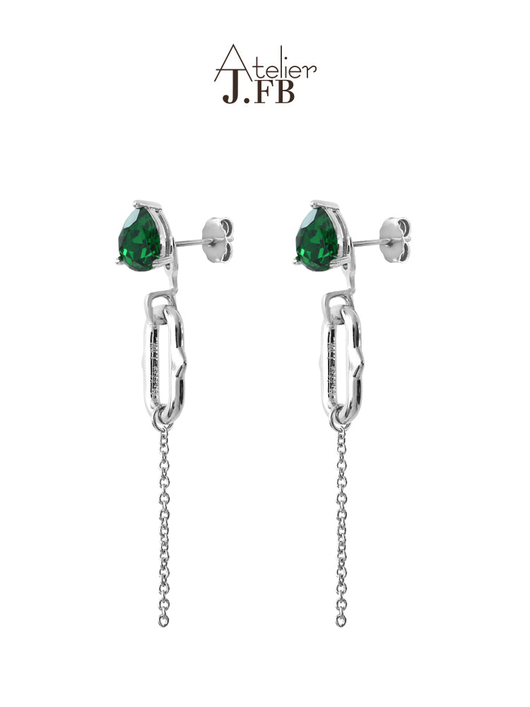 Boucles d'oreilles Femme fantaisie qualité Atelier JFB Roses Epineuses