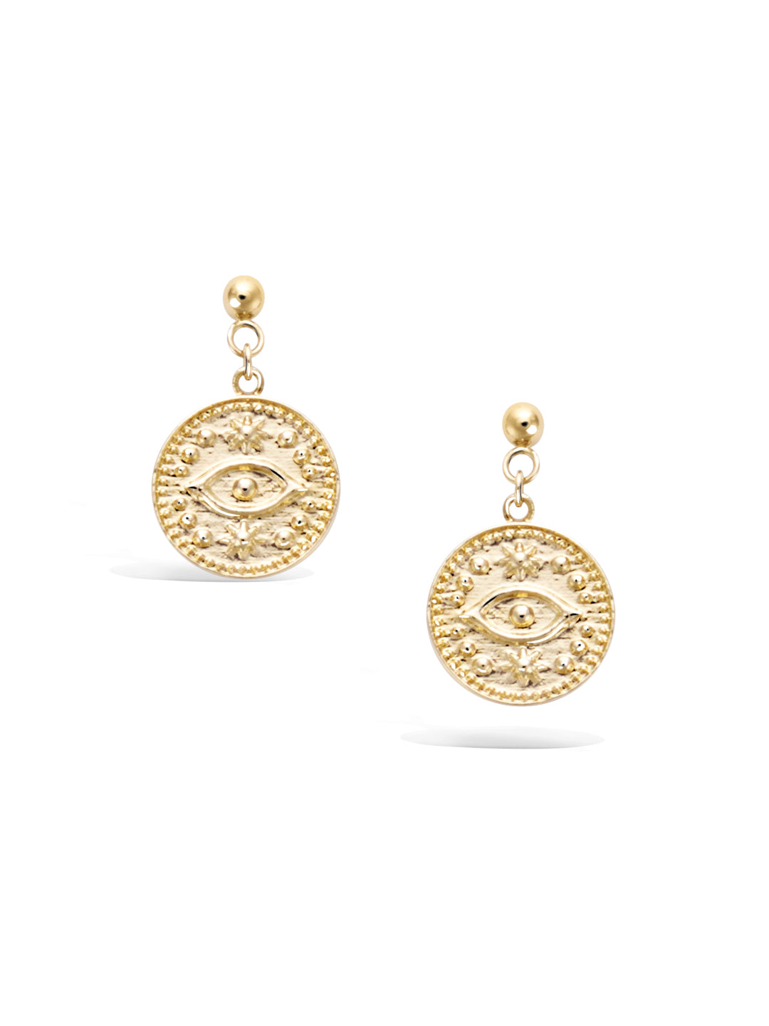 Boucles L'OEIL SAGESSE PL-OR 750 3MIC