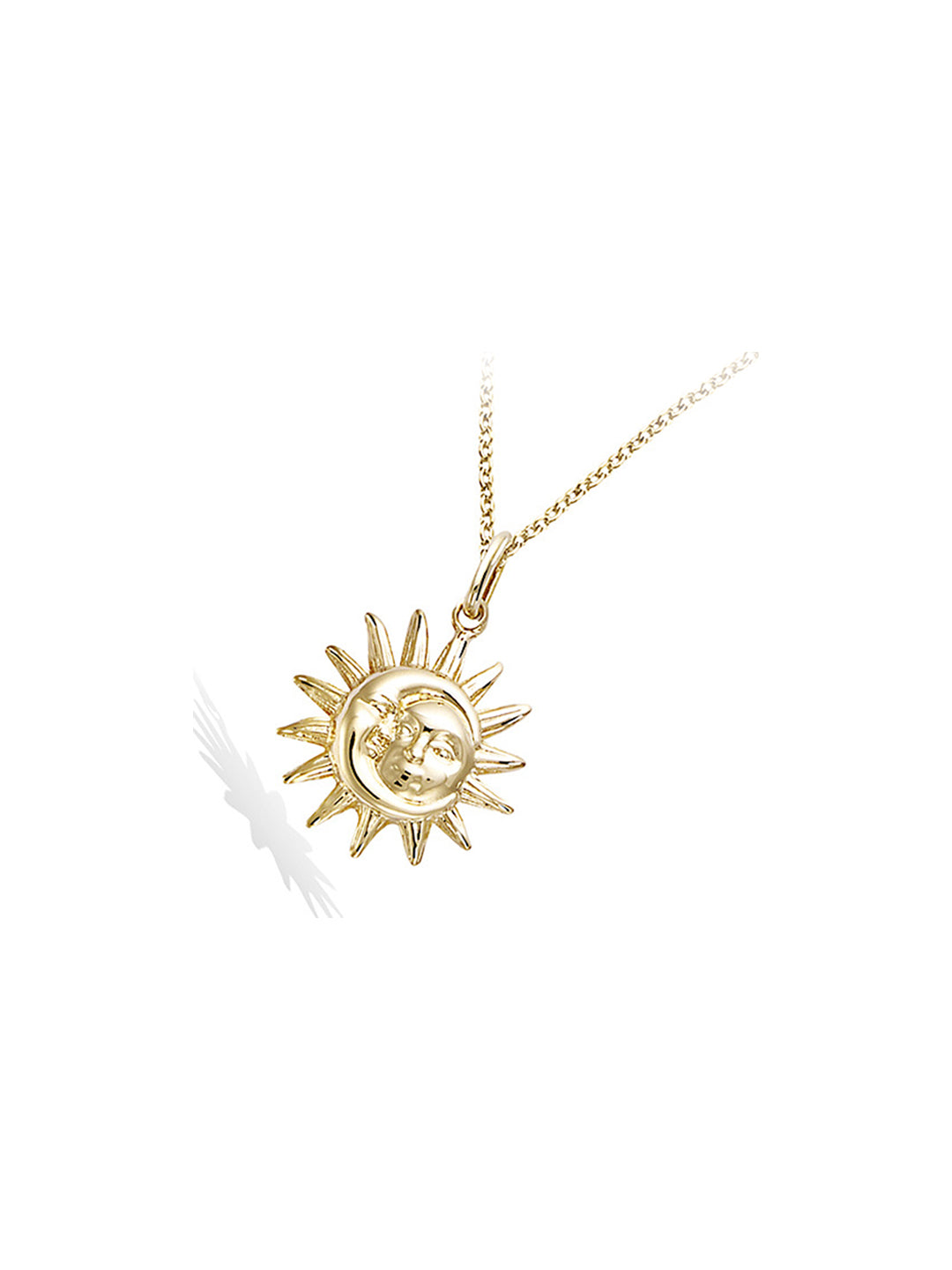 Pendentif SOLEIL&LUNE PL-OR 750 3MIC