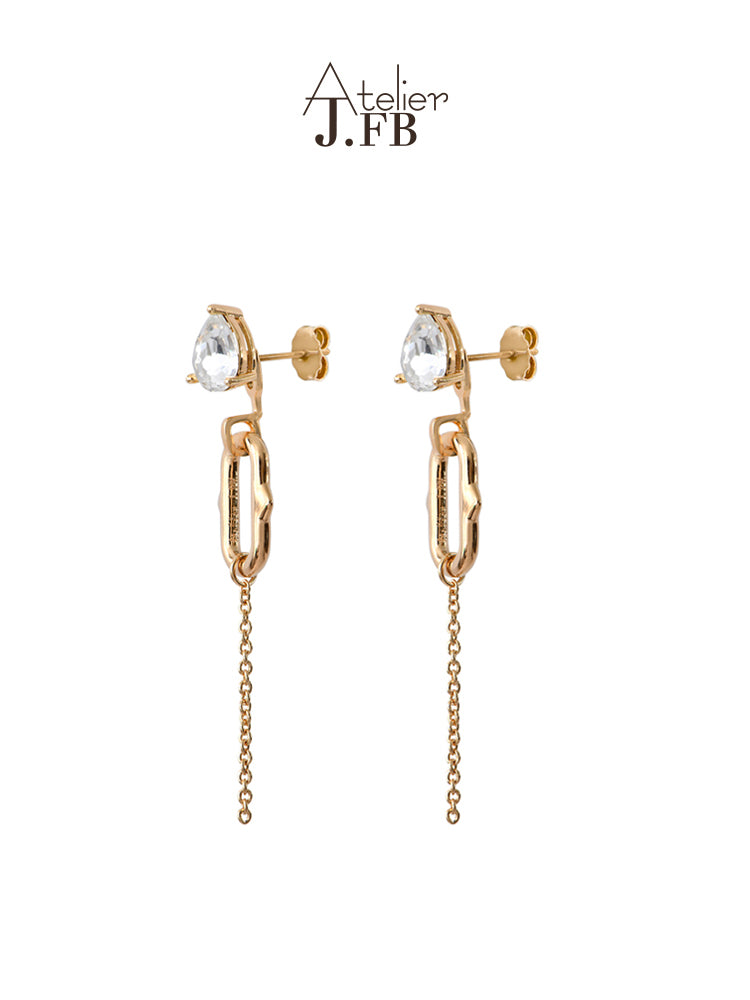 Boucles d'oreilles Femme fantaisie qualité Atelier JFB Roses Epineuses