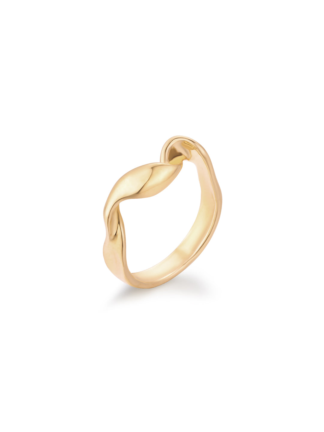 Bague Style Ruban Volant PL-OR 750 3MIC