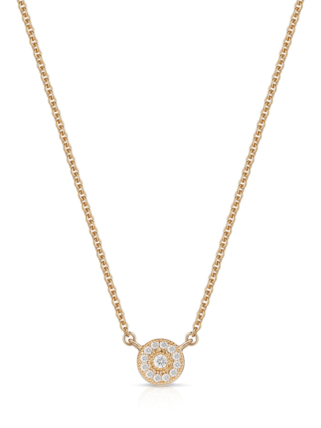 Collier PO Pavé oxydes blancs