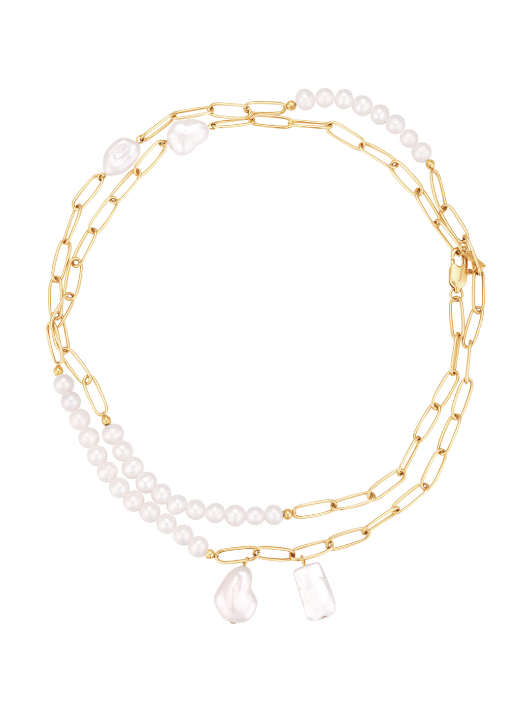 Sautoir PO en Perles Baroques Véritable