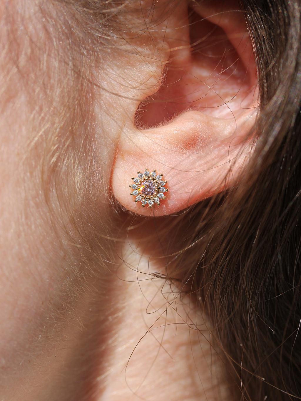 Boucles RAINBOW COLORS SUNFLOWER PL-OR 750 3MIC