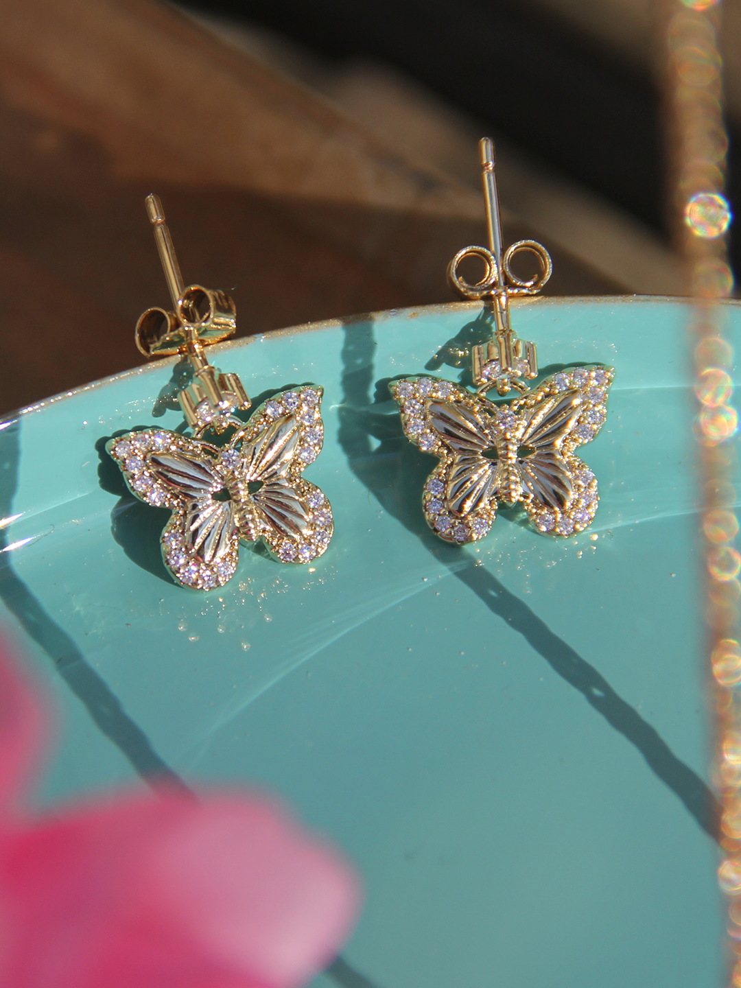Boucles FLYING BUTTERFLY PL-OR 750 3MIC