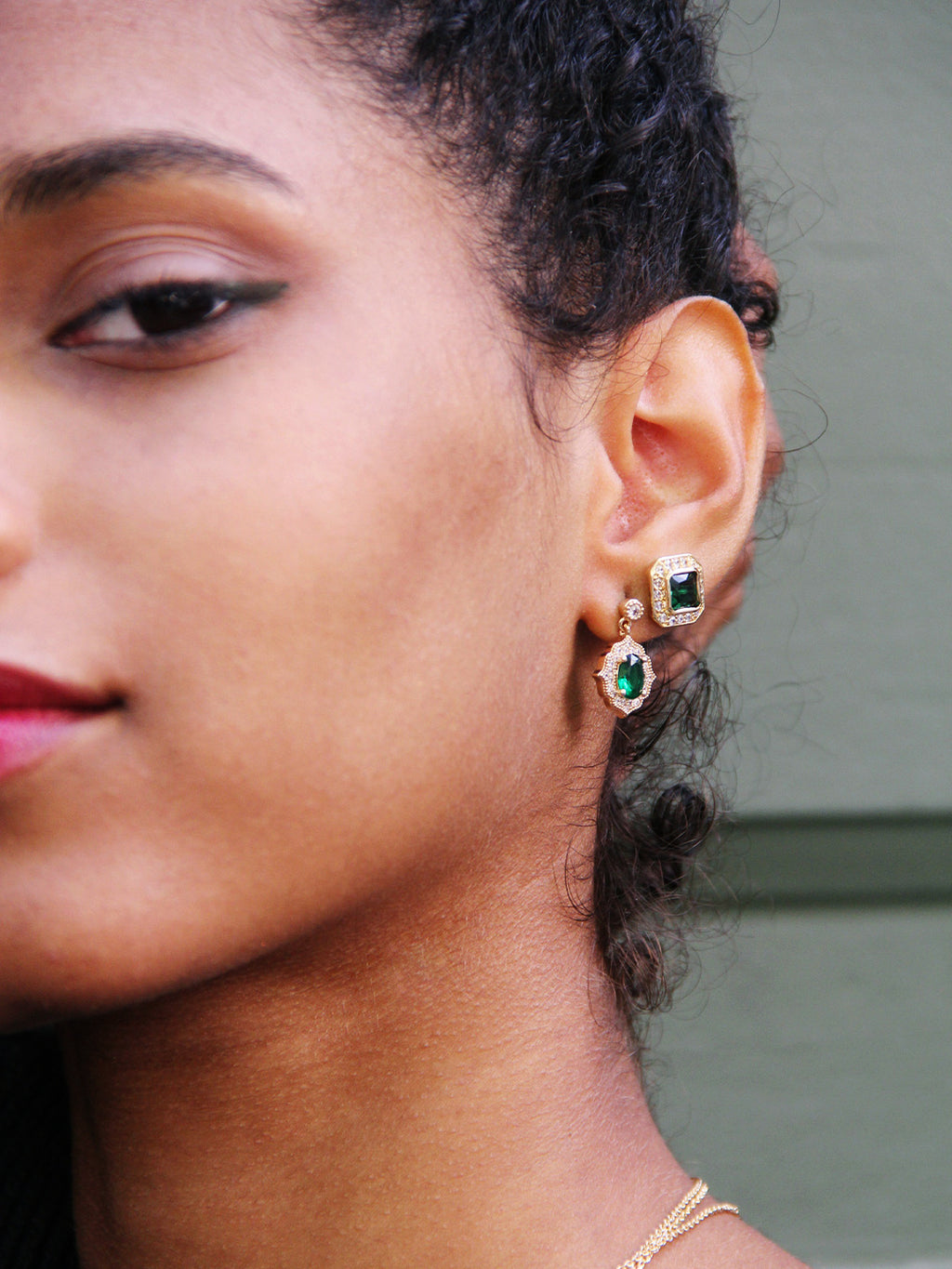 Boucles Emeraude PL-OR 750 3MIC