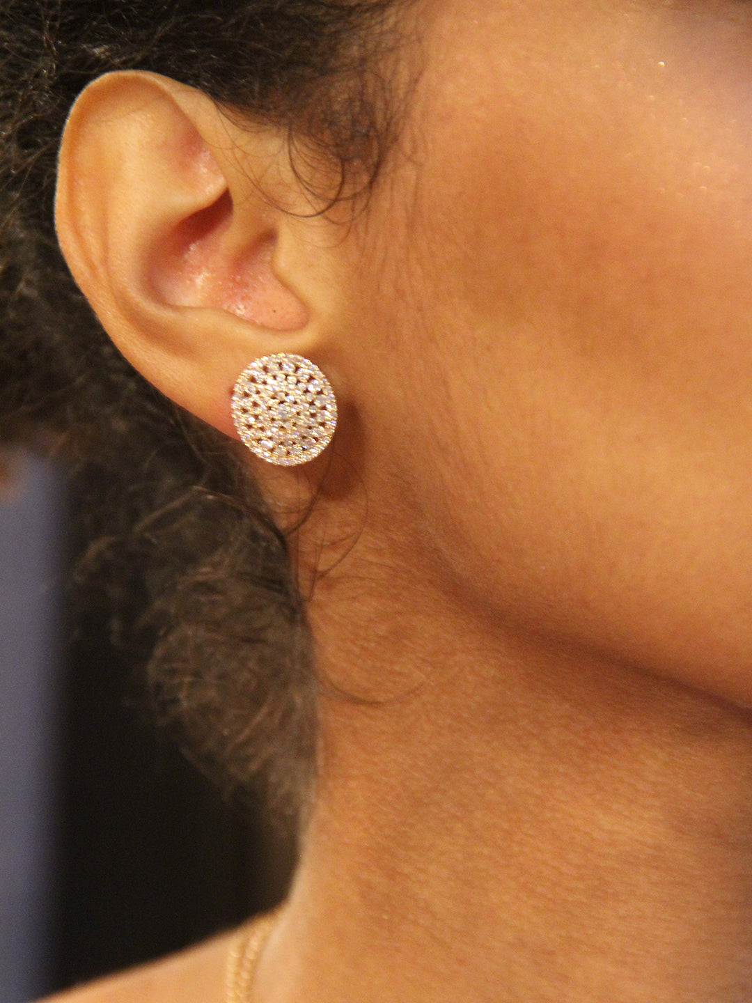 Boucles Pavé PL-OR 750 3MIC