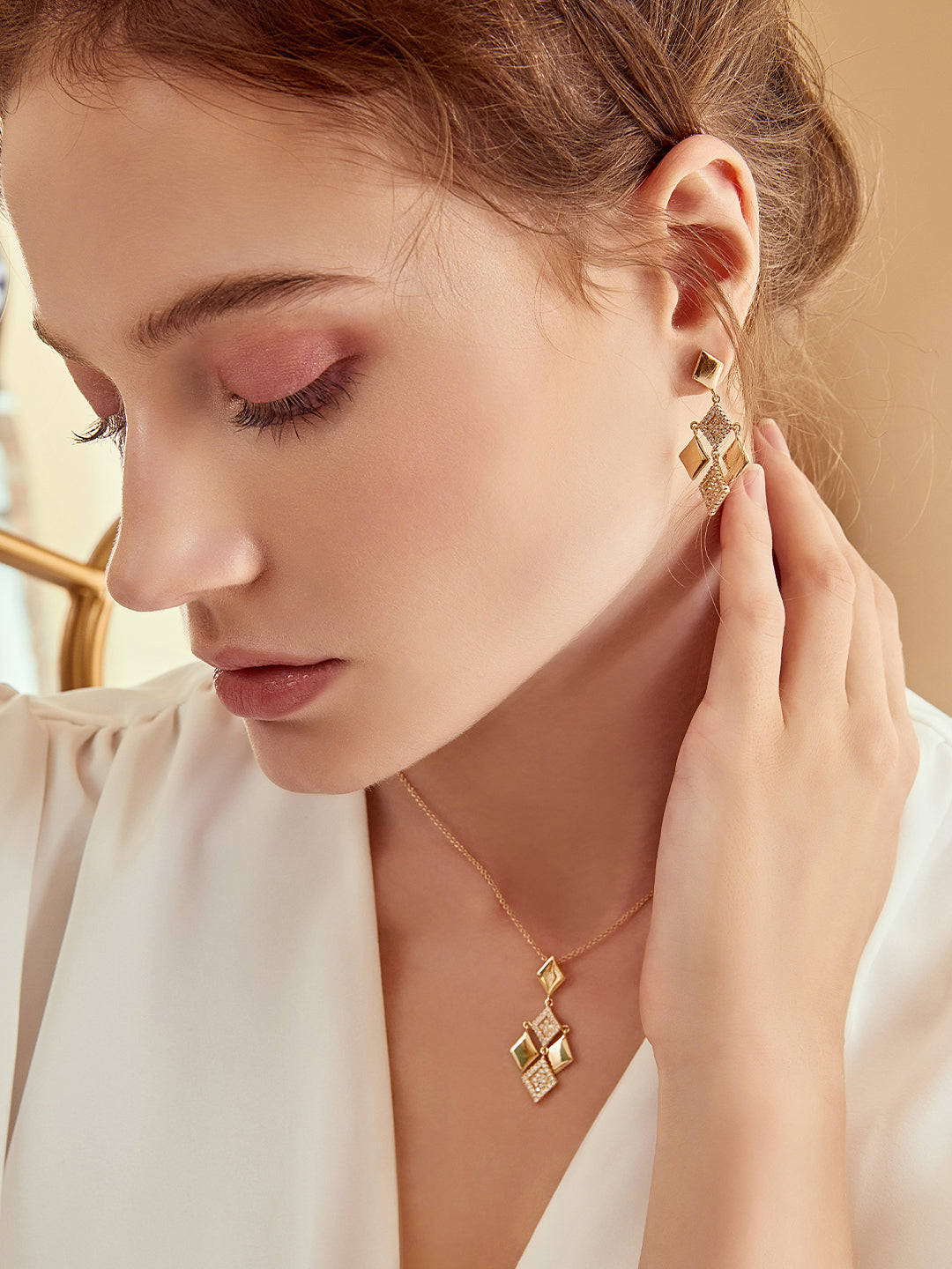 Boucles Carreaux PL-OR 750 3MIC