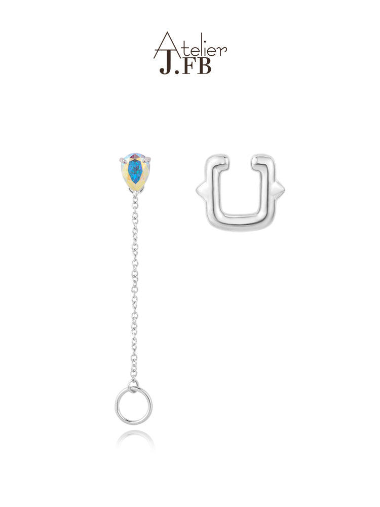 Boucles d'oreilles Femme fantaisie qualité Atelier JFB Roses Epineuses 21JFB-XRS032023B