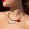 Collier Femme fantaisie qualité Atelier JFB Roses Epineuses