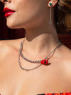 Collier Femme fantaisie qualité Atelier JFB Roses Epineuses