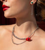 Collier Femme fantaisie qualité Atelier JFB Roses Epineuses