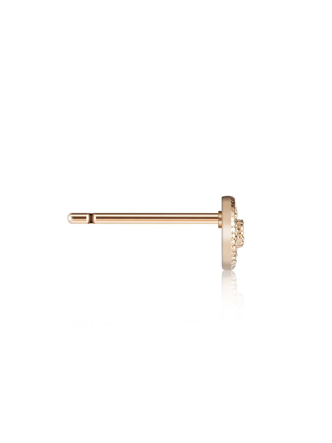 Boucles PO Pavé oxydes blancs