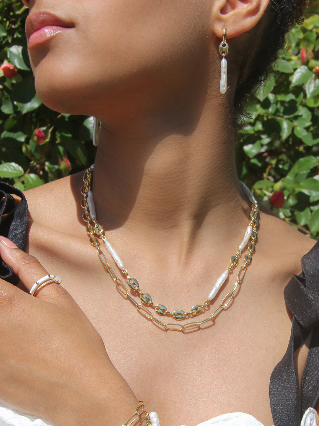 Boucles en Perles Baroques Veritable PO