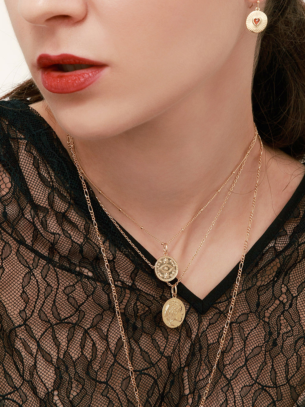 Pendentif L'OEIL SAGESSE PL-OR 750 3MIC