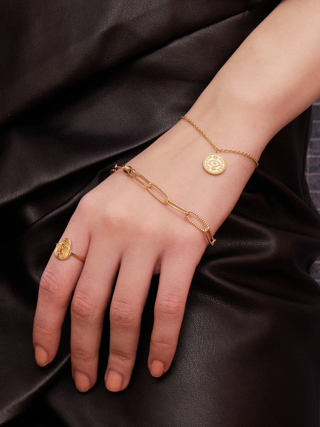 Bracelet L'OEIL SAGESSE PL-OR 750 3MIC