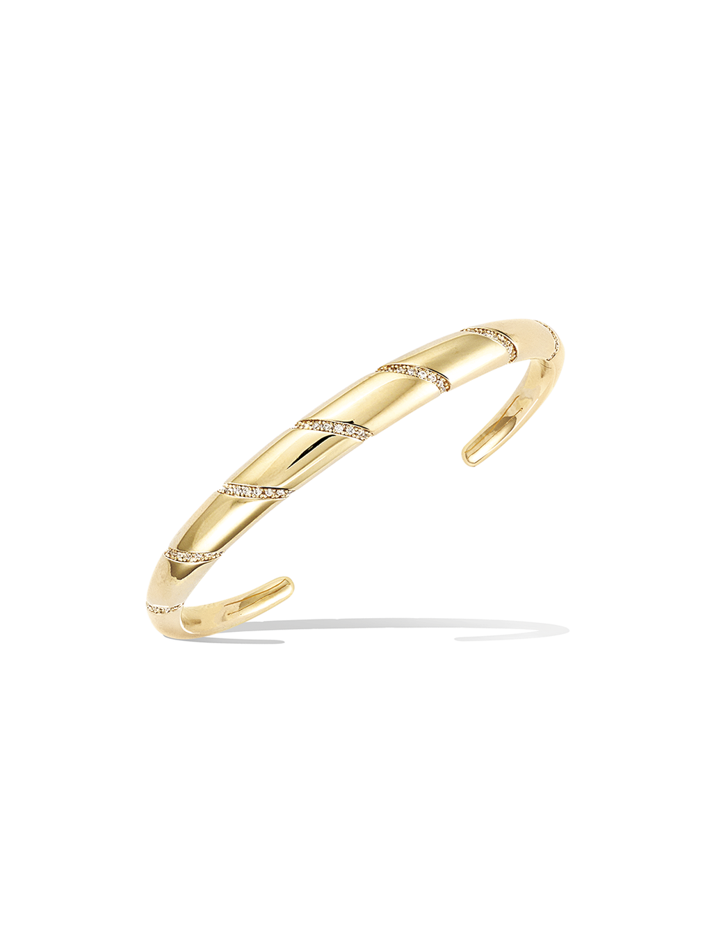 Bracelet CERCLE CROISSANT PL-OR 750 3MIC