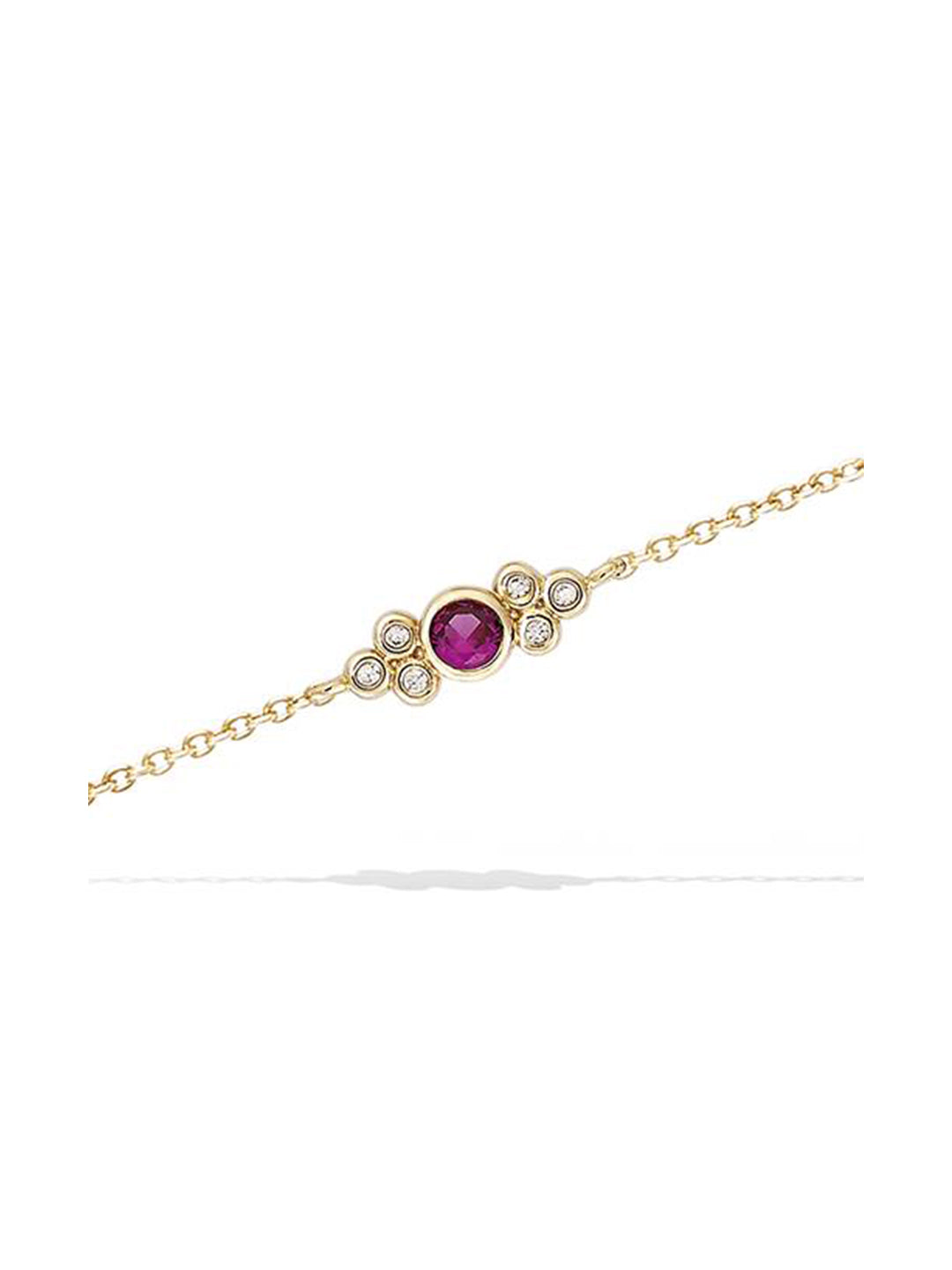 Bracelet Rouge Petit Pois PL-OR 750 3MIC