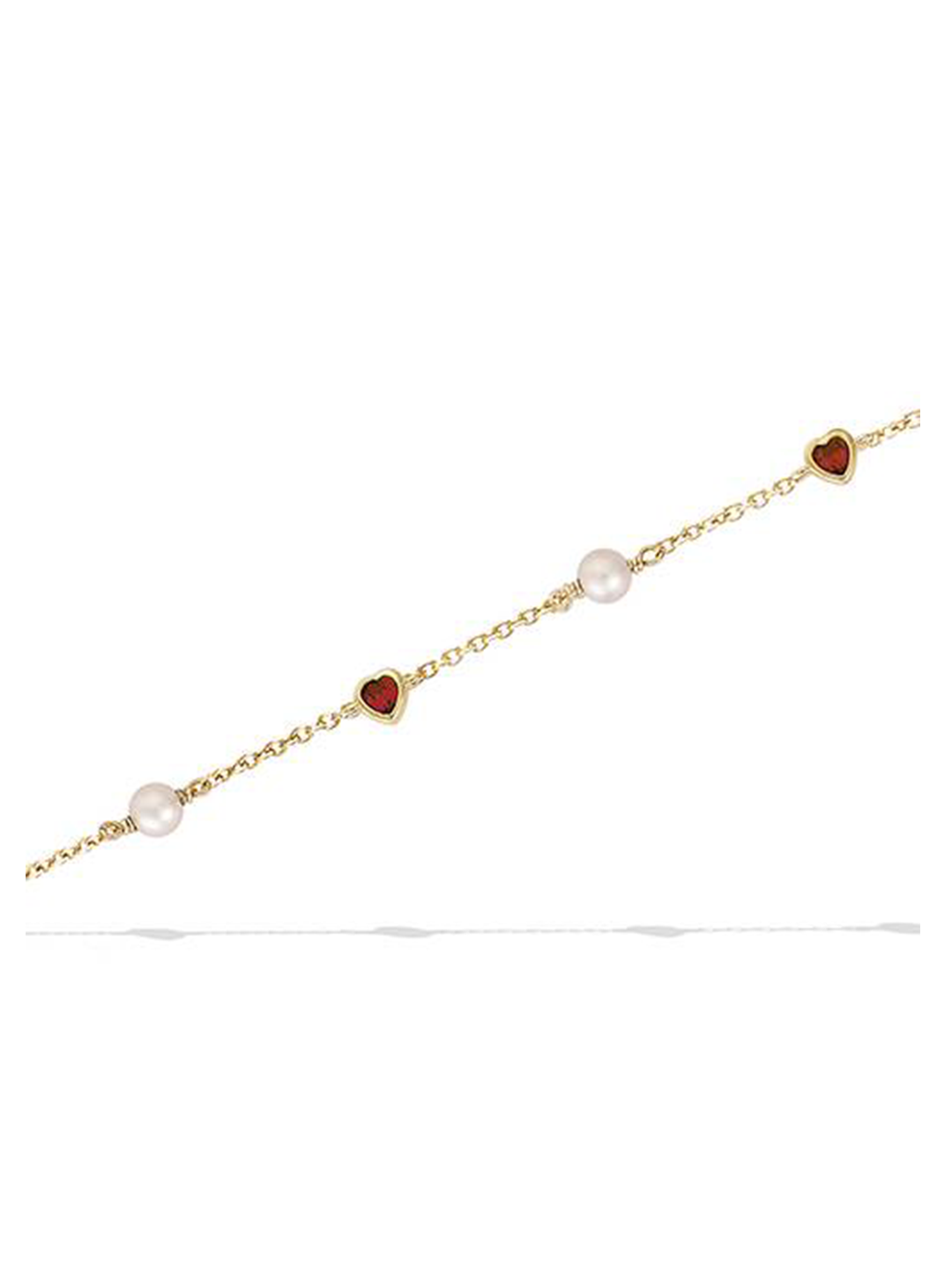 Bracelet PEARL HEART PL-OR 750 3MIC