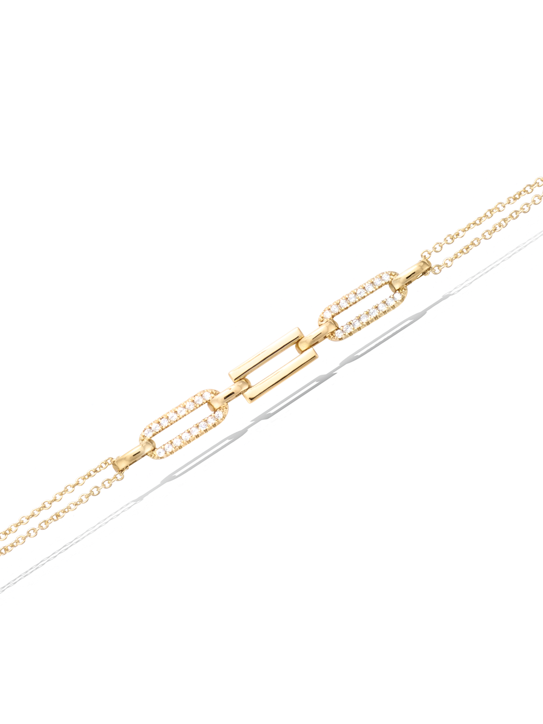 Bracelet CHAINE PL-OR 750 3MIC