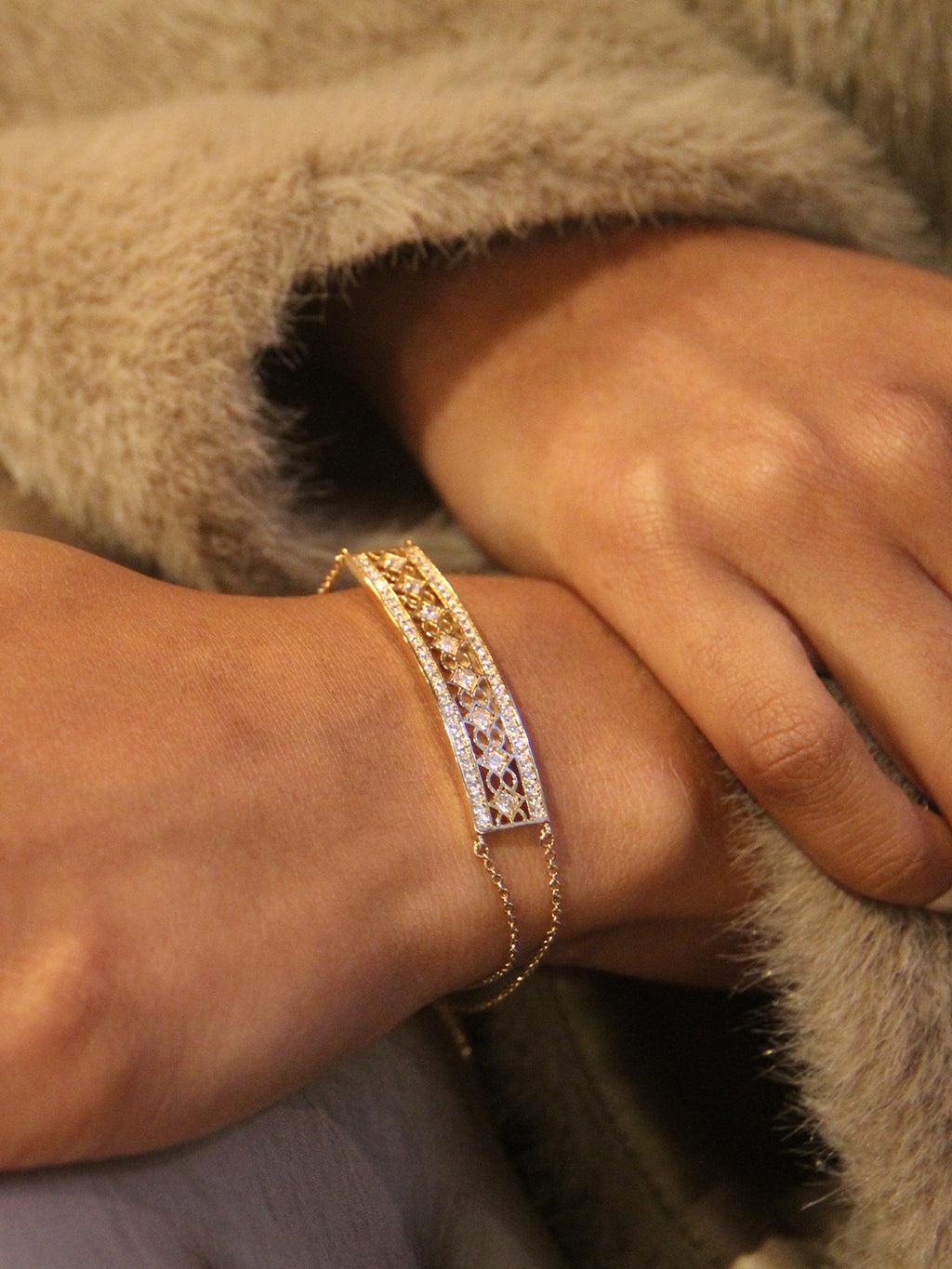 Bracelet Victoria PL-OR 750 3MIC