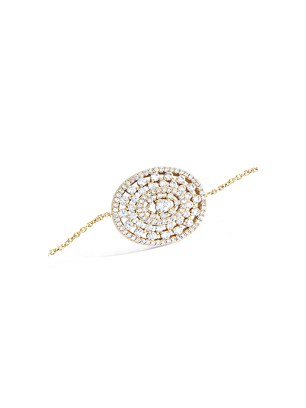 Bracelet Pavé PL-OR 750 3MIC