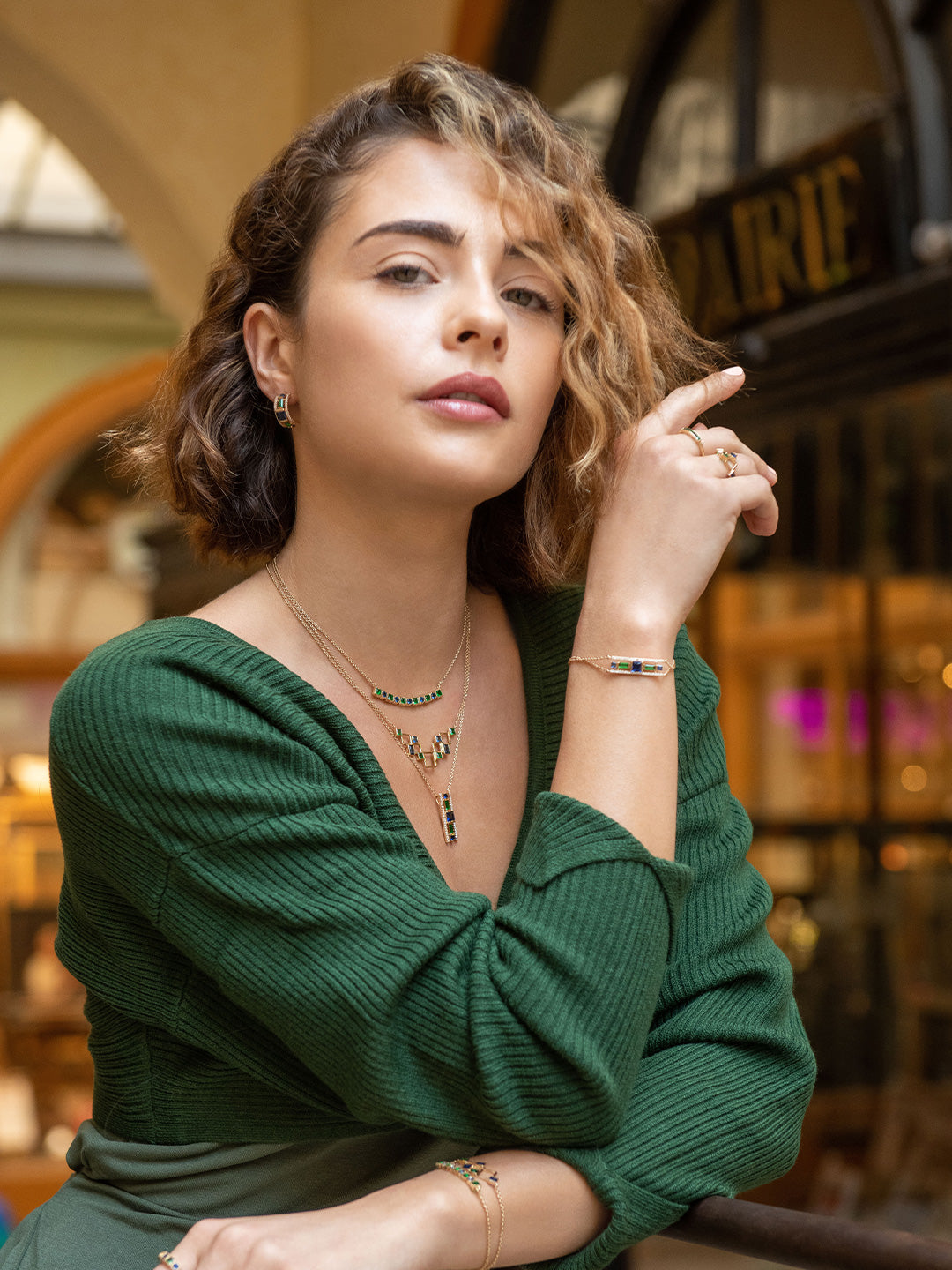 Bracelet Pavillon PL-OR 750 3MIC