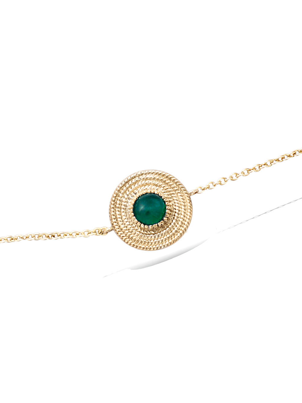 Bracelet Boussole Vert PL-OR 750 3MIC