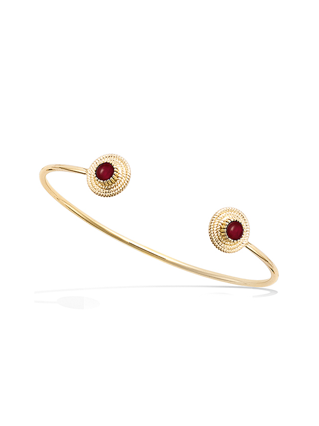 Bracelet Double Boussole Rouge PL-OR 750 3MIC