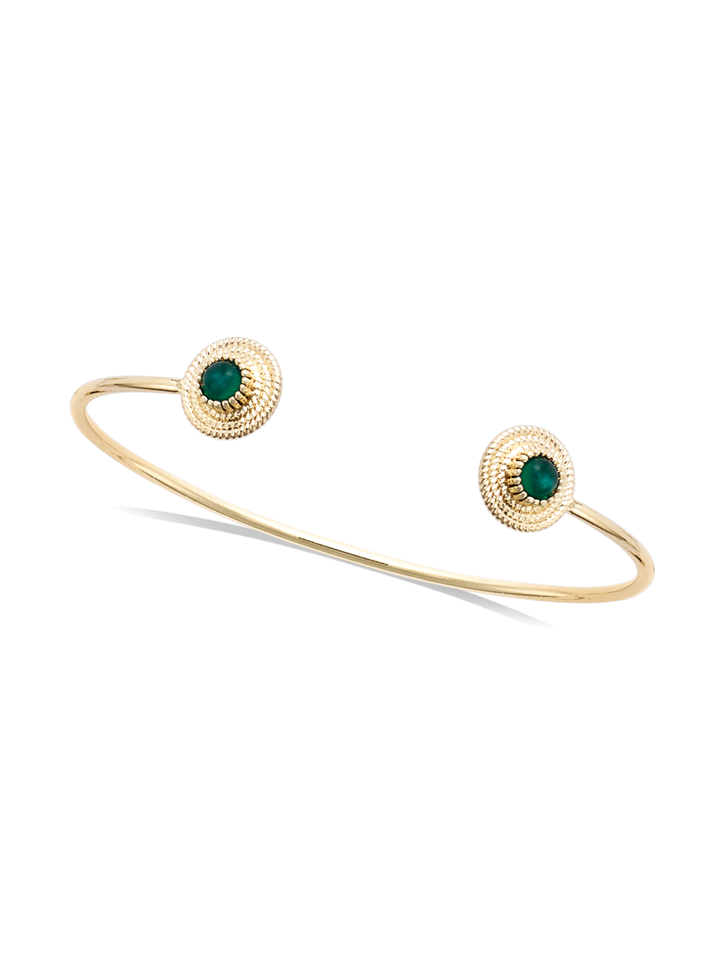 Bracelet Double Boussole Vert PL-OR 750 3MIC