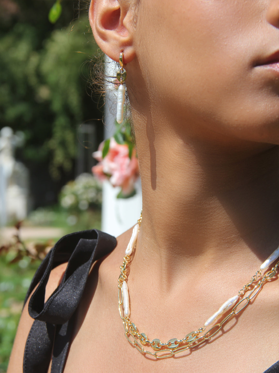 Boucles en Perles Baroques Veritable PO