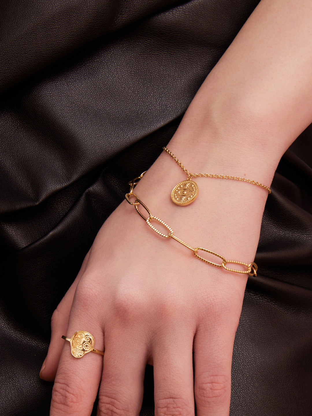 Bracelet L'OEIL SAGESSE PL-OR 750 3MIC