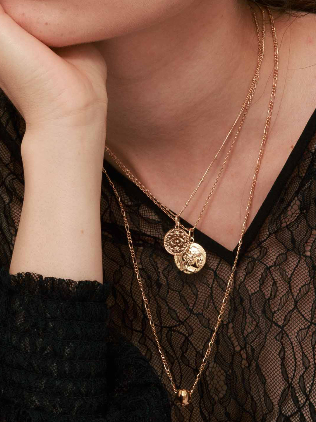 Pendentif L'OEIL SAGESSE PL-OR 750 3MIC