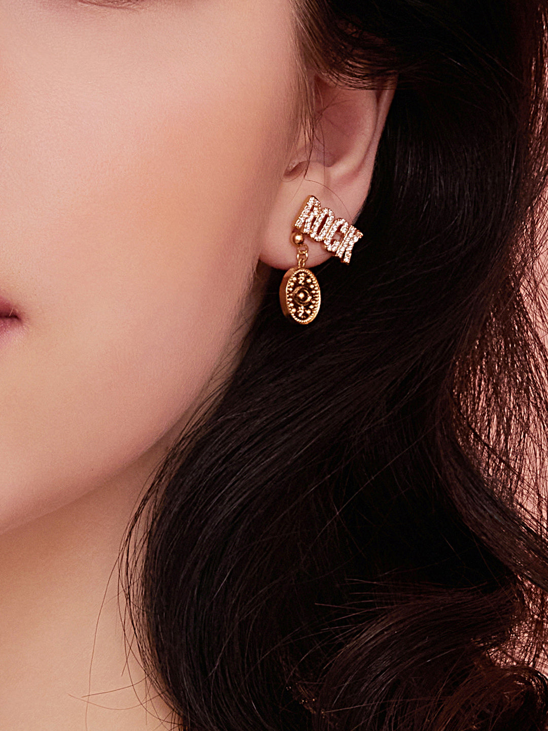 Boucles L'OEIL SAGESSE PL-OR 750 3MIC
