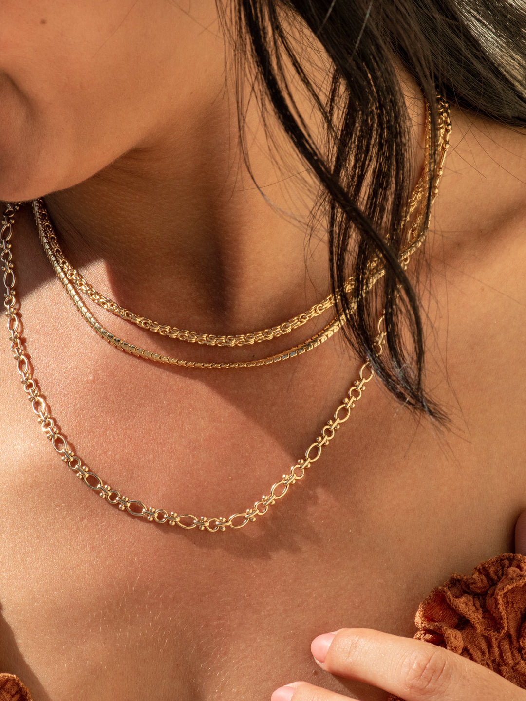Collier Byzantine PL-OR 750 3MIC