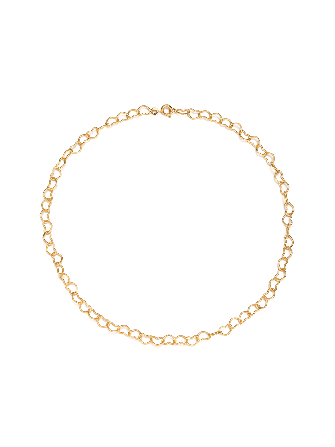 Collier LINK HEART PL-OR 750 3MIC