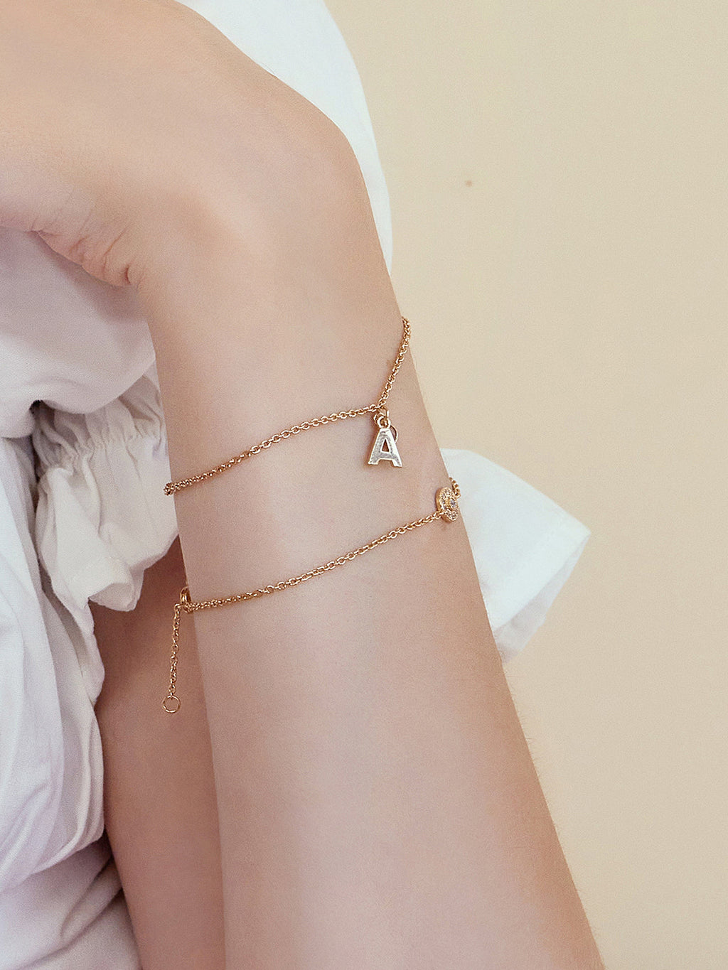 Bracelet PO Pavé oxydes blancs