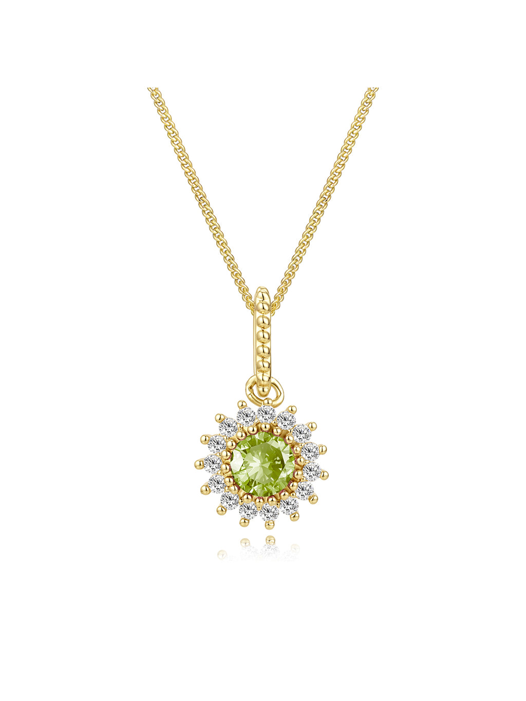 Pendentif RAINBOW COLORS SUNFLOWER PL-OR 750 3MIC