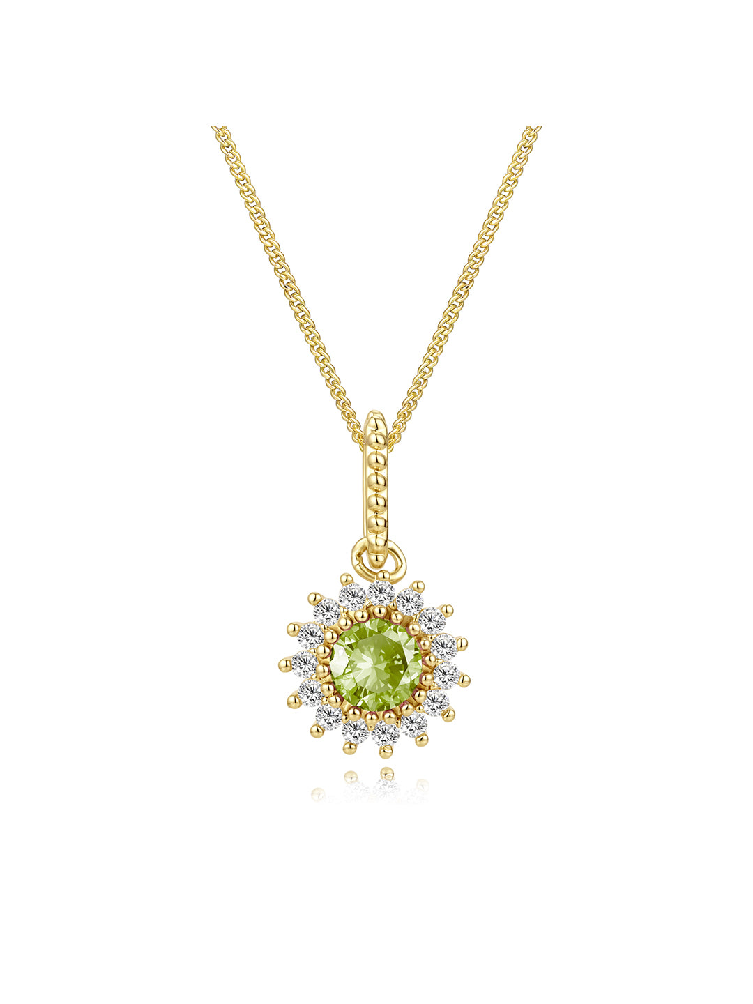 Pendentif RAINBOW COLORS SUNFLOWER PL-OR 750 3MIC