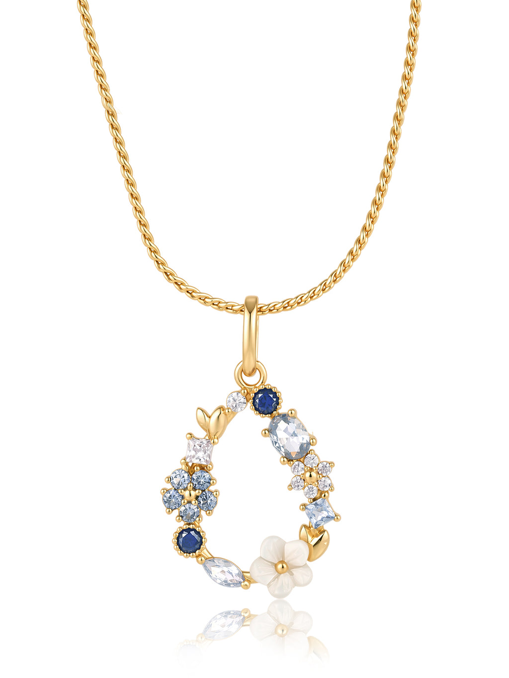 Pendentif JARDIN D'OCEAN PL-OR 750 3MIC