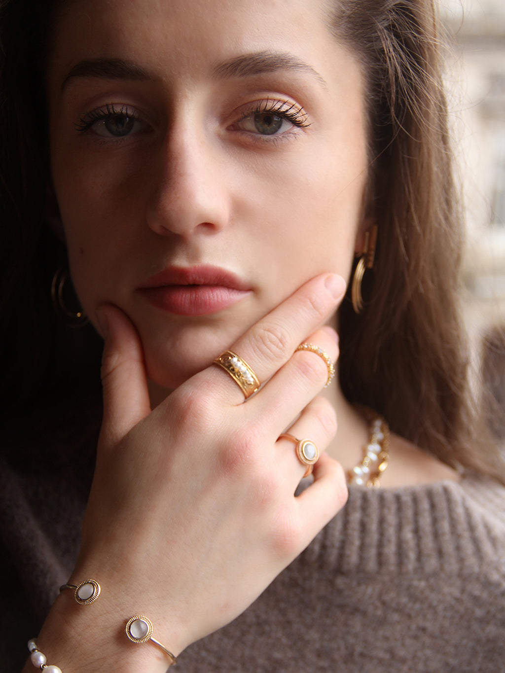Bague GOLDEN EGYPTE PL-OR 750 1MIC