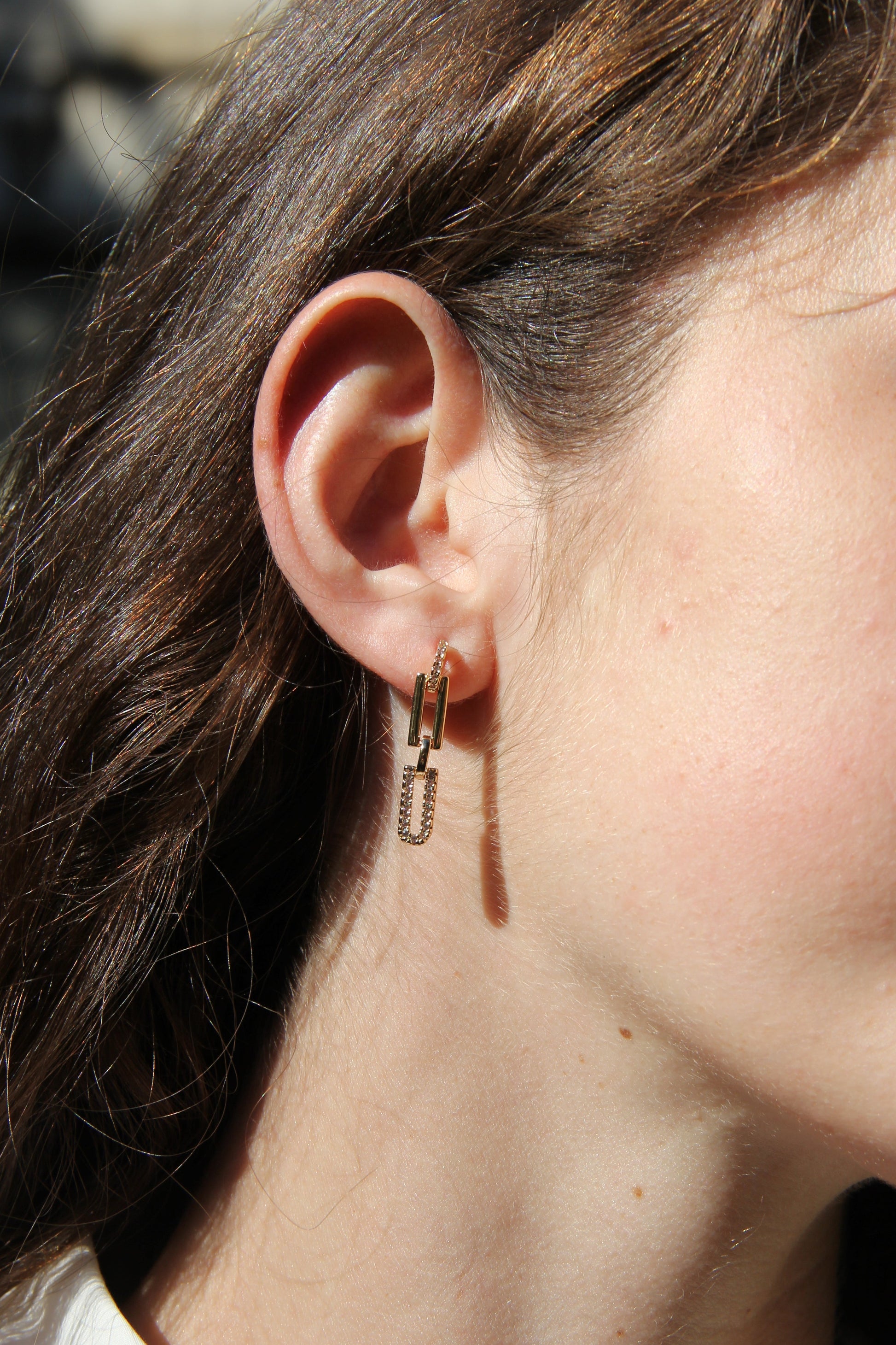 Boucles CHAINE PL-OR 750 3MIC
